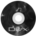 Plastic CD Divx Icon 128x128 png